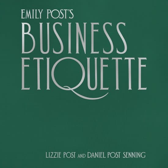 Emily Post's Business Etiquette