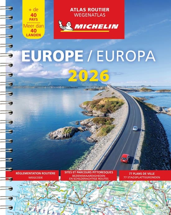 Michelin Atlassen - Michelin Atlas Europa 2026