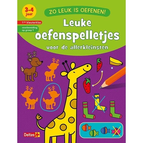 Zo leuk is oefenen! - Leuke oefenspelletjes voor de allerkleinsten (3-4 j.)
