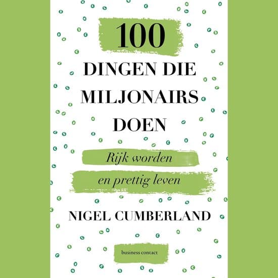 100 dingen die miljonairs doen