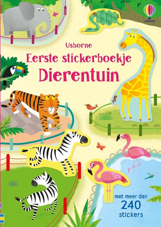 Eerste stickerboekje Dierentuin