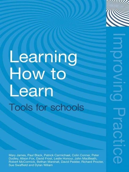 Improving Practice (TLRP) - Learning How to Learn