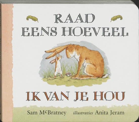 Raad eens hoeveel ik van je hou Karton