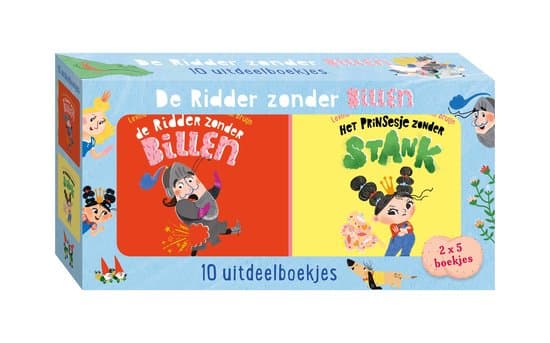 De ridder zonder billen - De ridder zonder billen - uitdeelboekjes (10 boekjes)