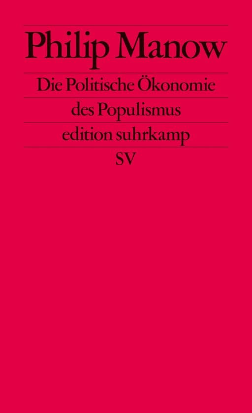 Die Politische Ökonomie des Populismus