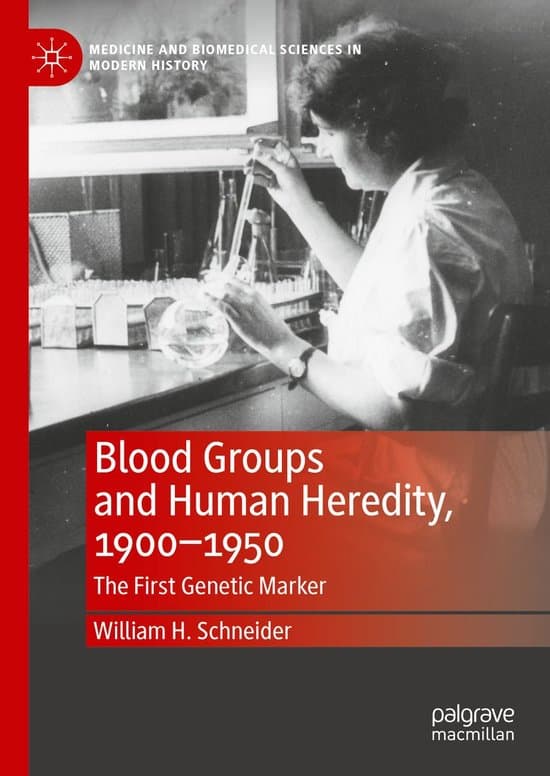 History (R0) - Blood Groups and Human Heredity, 1900-1950