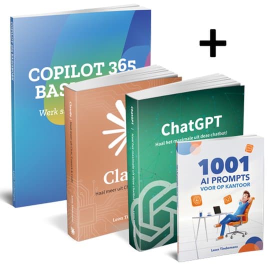 AI Boeken Bundel: ChatGPT + Claude + Copilot + 1001 Prompts