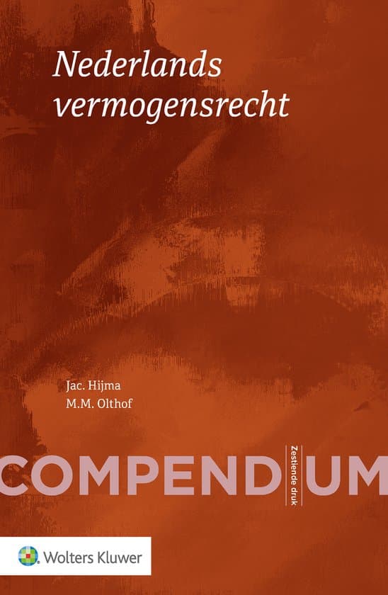 Compendium Nederlands vermogensrecht