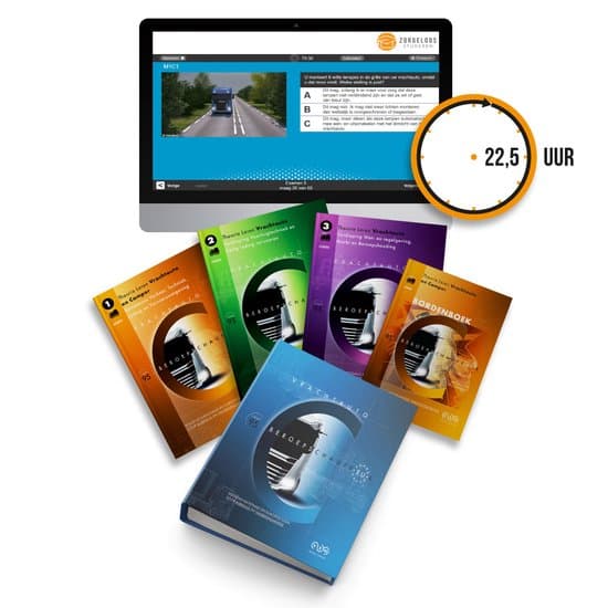 Vrachtauto Theorie Boeken 2026 en Examens - Rijbewijs C of C1 - Theorieboeken Module 1, 2 en 3 - VTO Vervoer & Logistiek