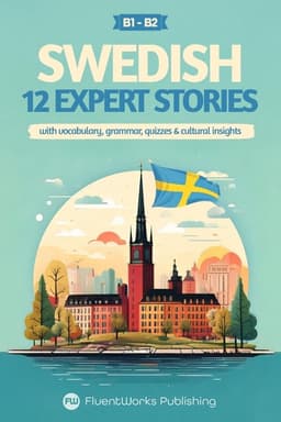 Short Stories for Swedish Learners- Learn Swedish with Stories - Intermediate (B1) to Advanced (B2)