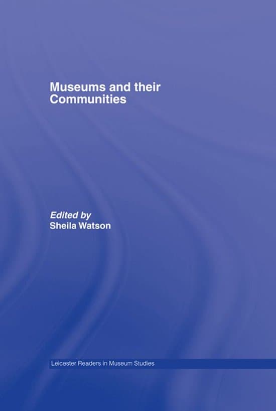 Museums and Their Communities