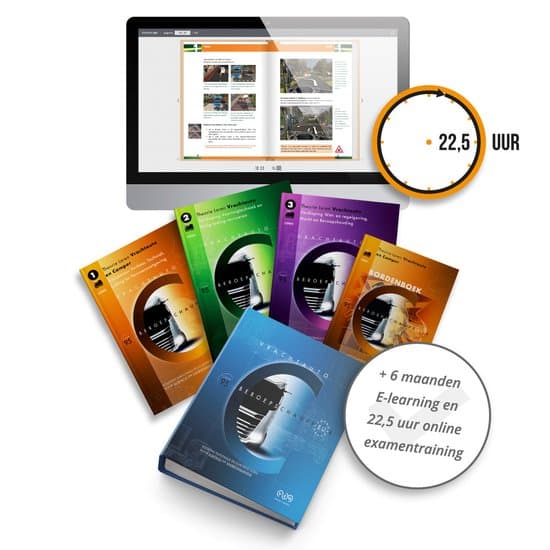 Vrachtauto Theorie Boeken 2026 - E-Learning en Examens Oefenen - Rijbewijs C of C1 - Theorieboeken Module 1, 2 en 3 - VTO Vervoer & Logistiek
