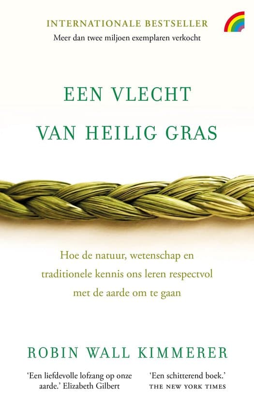 Een vlecht van heilig gras