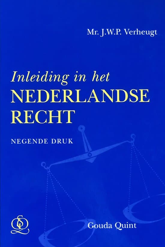 Inleiding Nederlands Recht