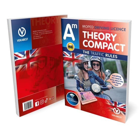 Scooter Theorieboek Engels 2026 - Rijbewijs AM - Moped Theory Book Driving License AM (English) - VekaBest