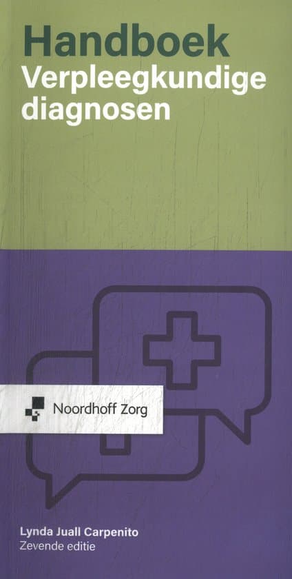 Handboek verpleegkundige diagnosen