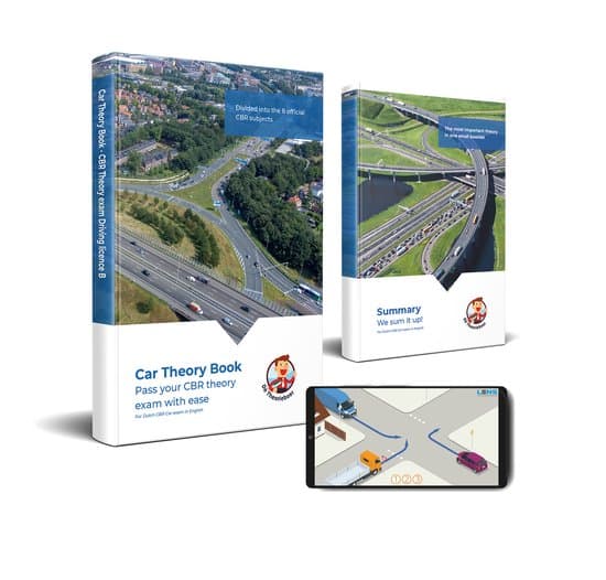 Auto Theorieboek Engels 2026 - Car Theory Book Drivers License B + Summary + 60 unique exams, 8 tests and 3250 practice questions - De Theorieboer