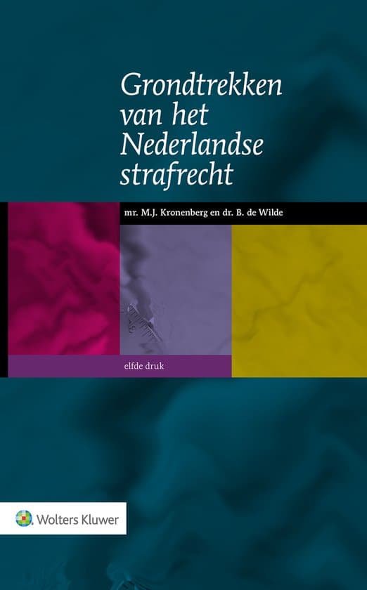 Grondtrekken van het Nederlandse strafrecht