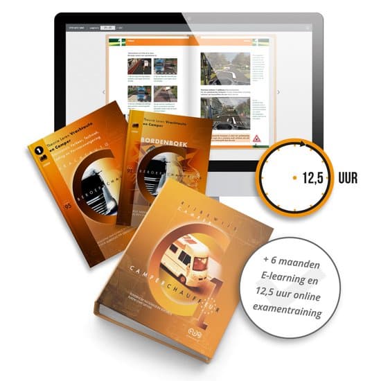Camper Theorie Box 2026 - Boek met E-Learning en Examens - Theorieboek Rijbewijs C of C1 - VTO Vervoer & Logistiek
