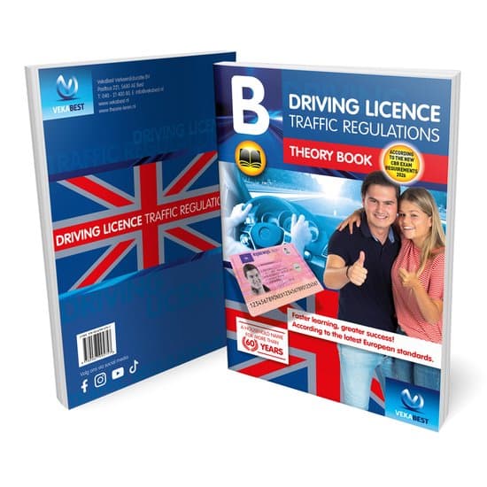 Auto Theorieboek Engels 2026 - Rijbewijs B - Car Theory Book Driving License B (English) - VekaBest