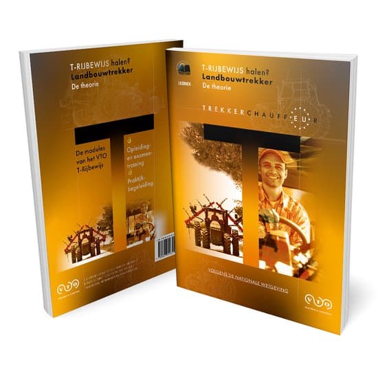 Trekker Theorieboek 2026 - CBR T-Rijbewijs Examen - Tractor Theorie Boek - VTO Vervoer & Logistiek