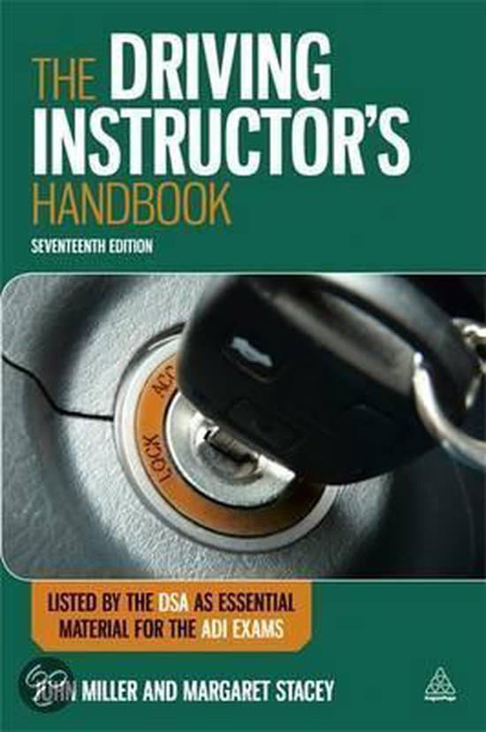 The Driving Instructor's Handbook