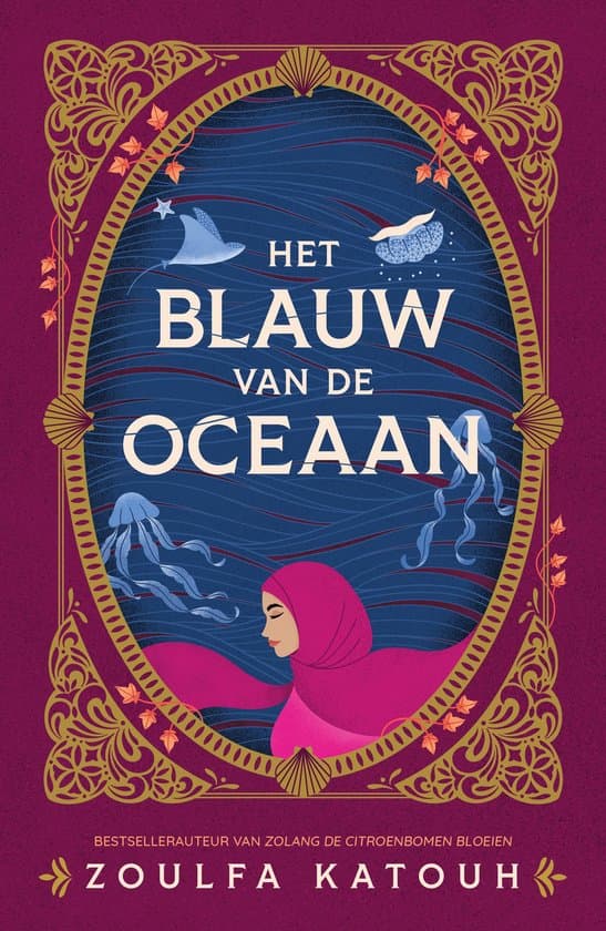 Het blauw van de oceaan