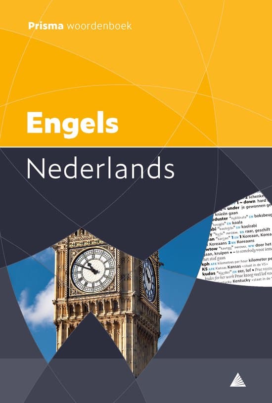 Prisma woordenboek Engels-Nederlands