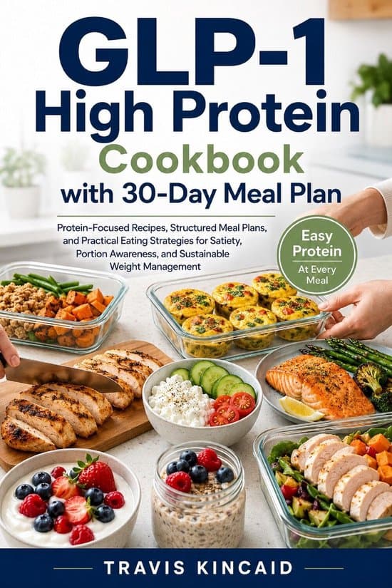 GLP-1 High Protein Cookbook with 30-Day Meal Plan