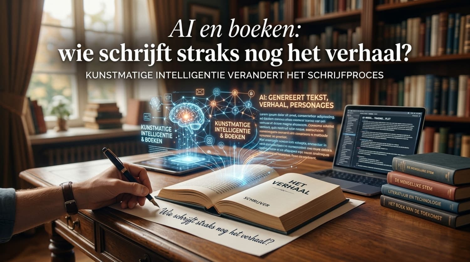 AI en boeken: wie schrijft straks nog het verhaal?
